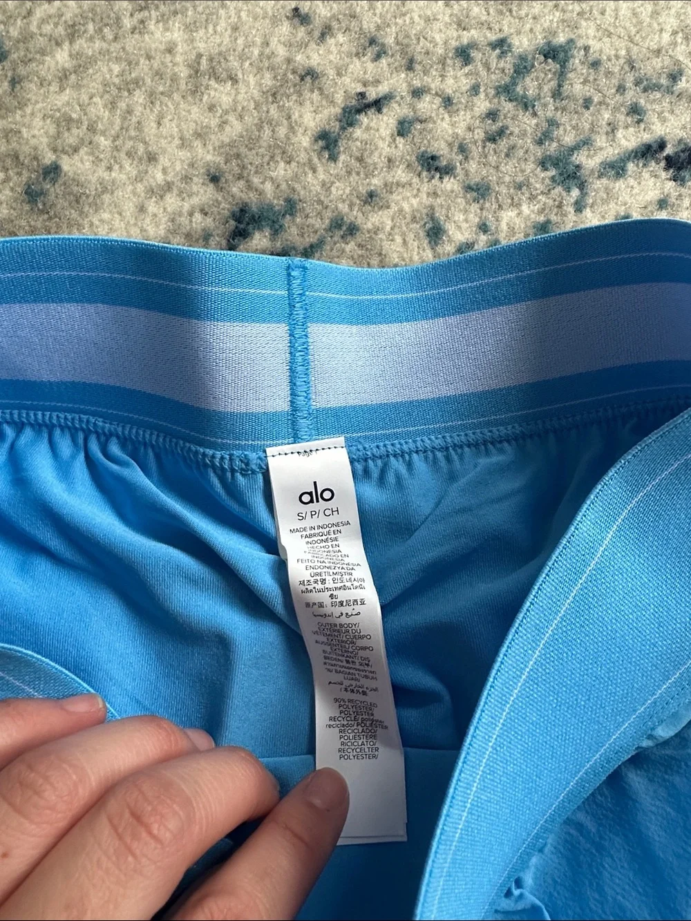 Alo yoga Match Point Tennis Skirt azure blue